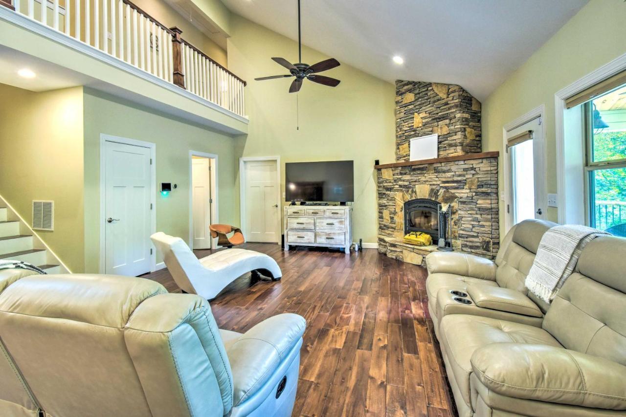 Cozy Riverside Dahlonega Home With Kayaks And Fire Pit Экстерьер фото