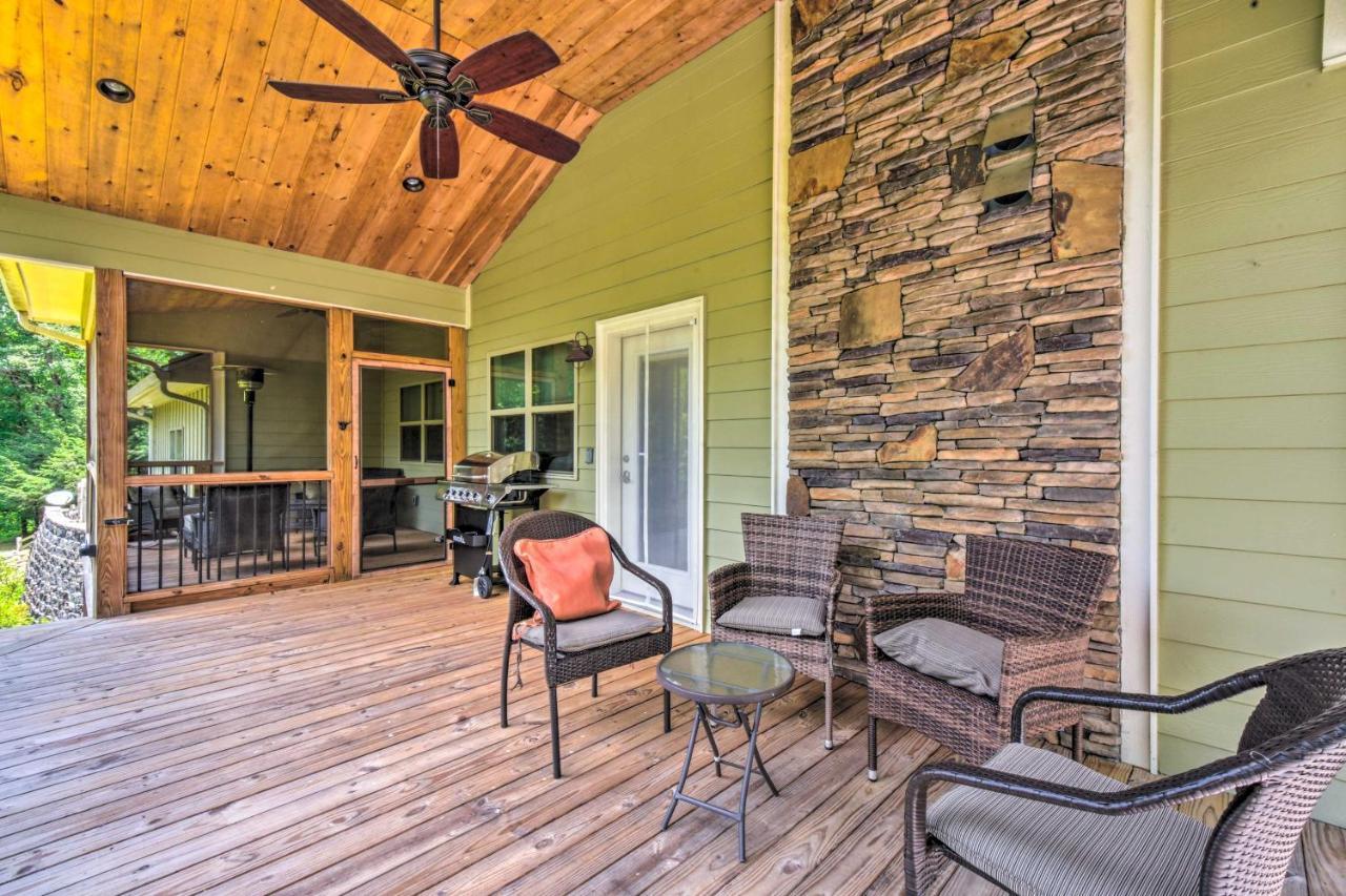Cozy Riverside Dahlonega Home With Kayaks And Fire Pit Экстерьер фото