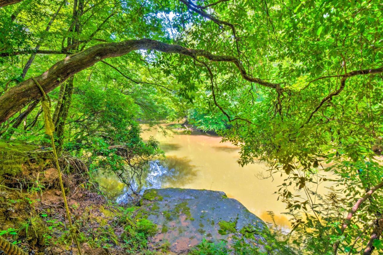 Cozy Riverside Dahlonega Home With Kayaks And Fire Pit Экстерьер фото