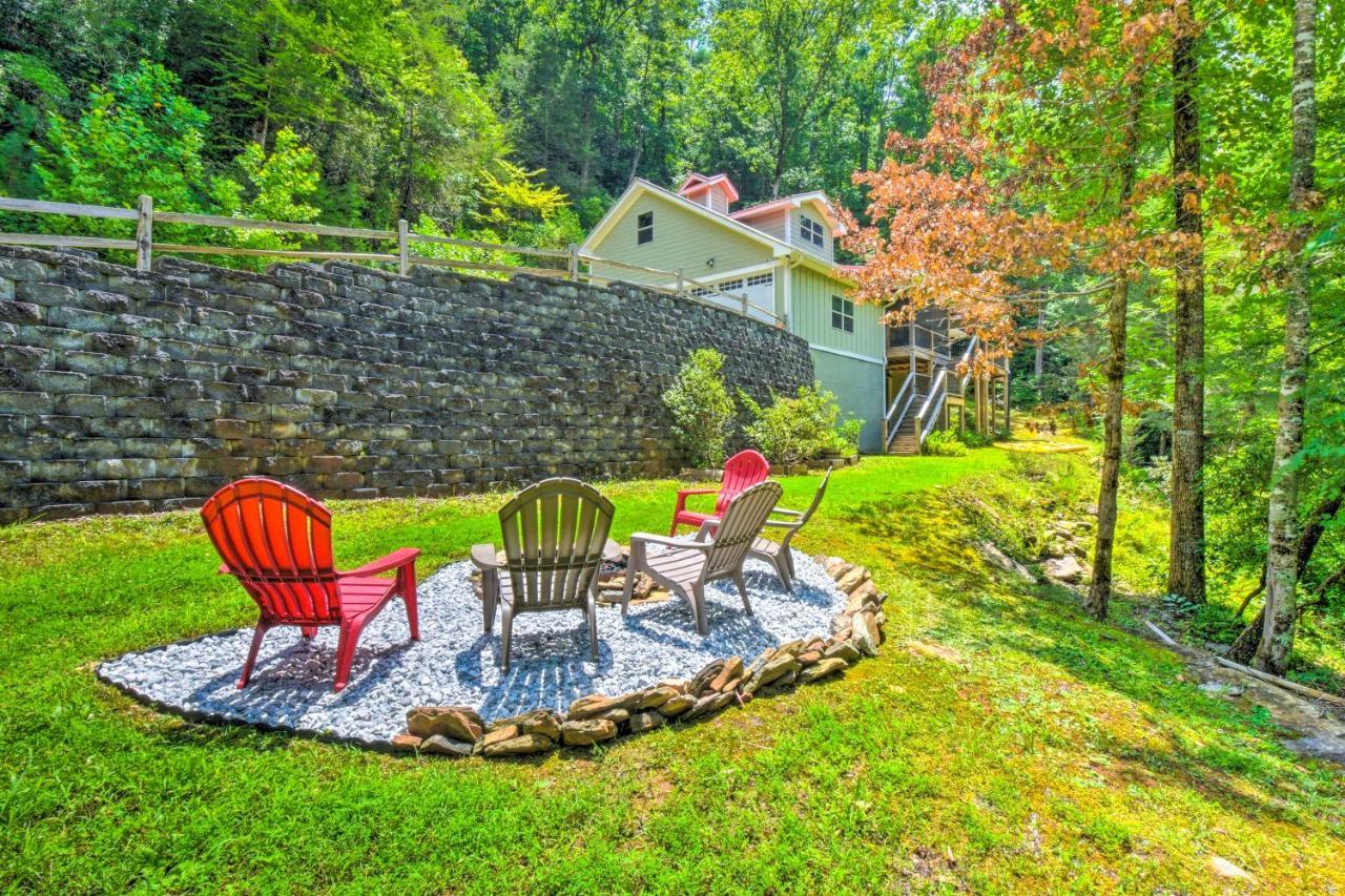 Cozy Riverside Dahlonega Home With Kayaks And Fire Pit Экстерьер фото