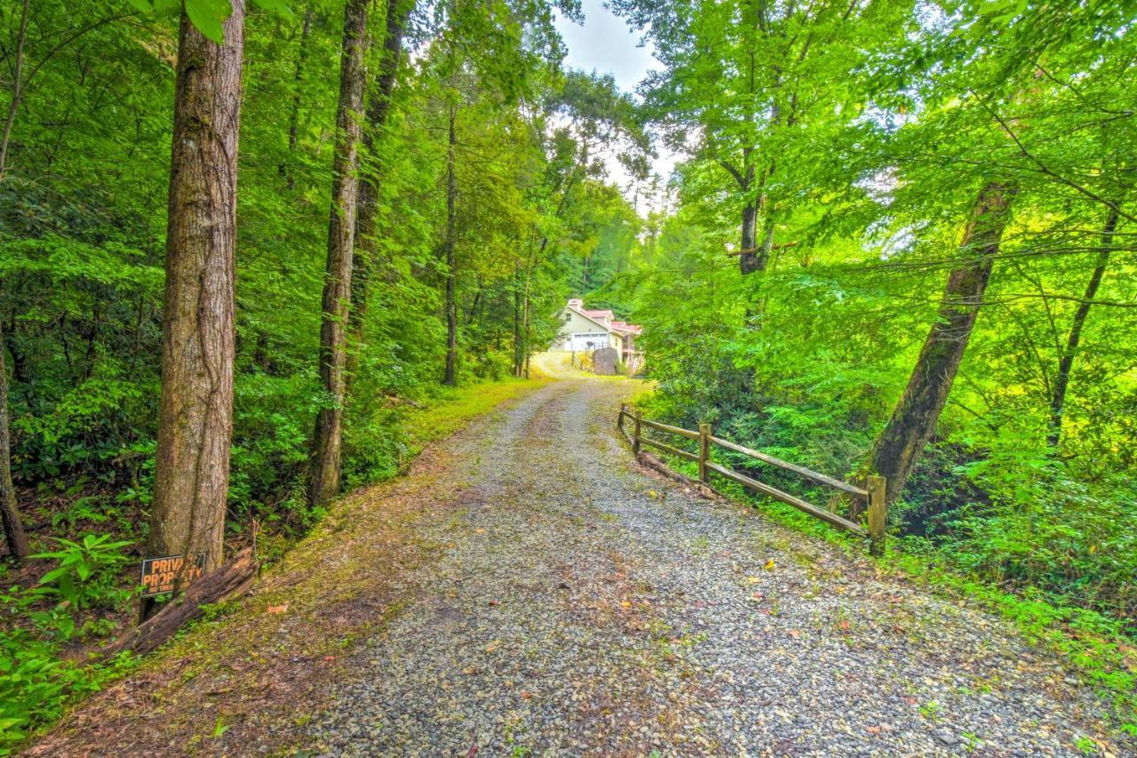 Cozy Riverside Dahlonega Home With Kayaks And Fire Pit Экстерьер фото